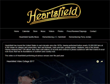 Tablet Screenshot of heartsfield.com